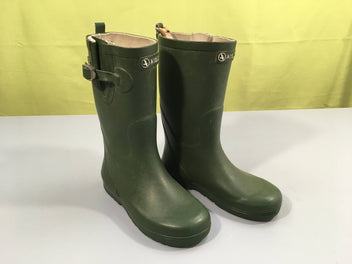 Bottes de pluie AIGLE vertes-Quelques traces d'usures