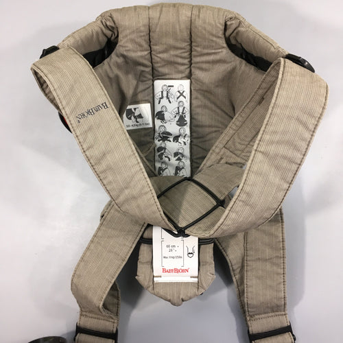 Porte bébé taupe/gris petits carreaux, moins cher chez Petit Kiwi