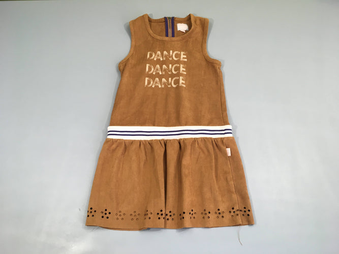 Robe s.m simili dain brun Dance, Juliette, moins cher chez Petit Kiwi