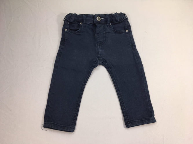 Pantalon bleu foncé, moins cher chez Petit Kiwi