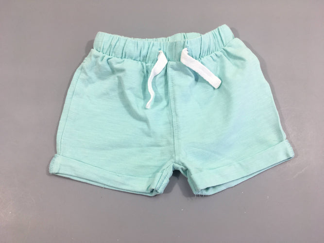 Short jersey bleu, moins cher chez Petit Kiwi