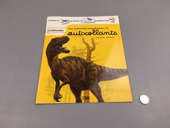 Ma première encyclopédie en autocollants les dinosaures, 4+