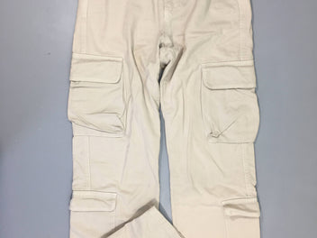 Pantalon beige cargo, Stradivarius, taille 32