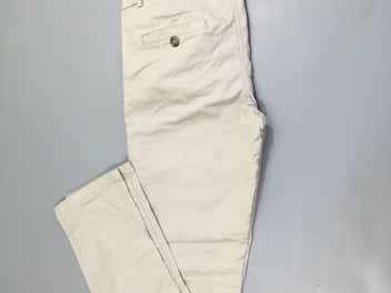 Pantalon chino beige