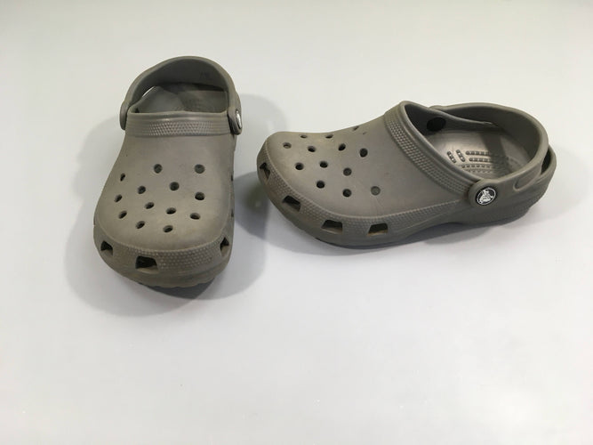 Crocs gris foncé, 36-37, moins cher chez Petit Kiwi