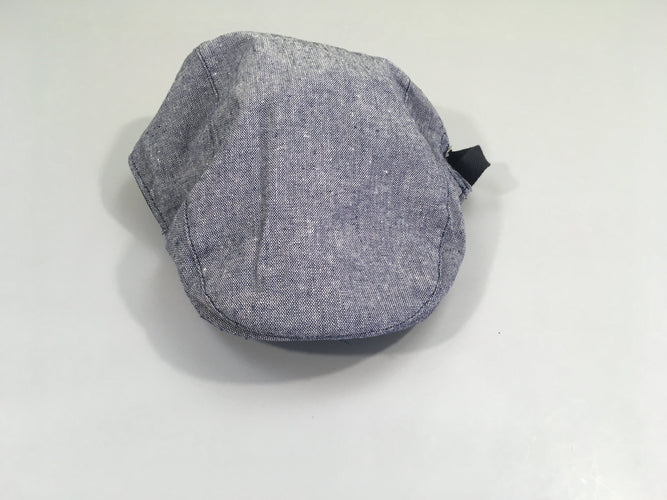 Casquette gavroche bleu marine chiné -52, moins cher chez Petit Kiwi