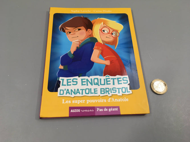 Les super pouvoirs d'Anotole-Les enquêtes d'Anatole Bristol-Pas de géant-Dès 9ans, moins cher chez Petit Kiwi