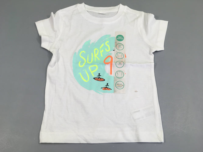 NEUF T-shirt m.c blanc 3Surfs", moins cher chez Petit Kiwi