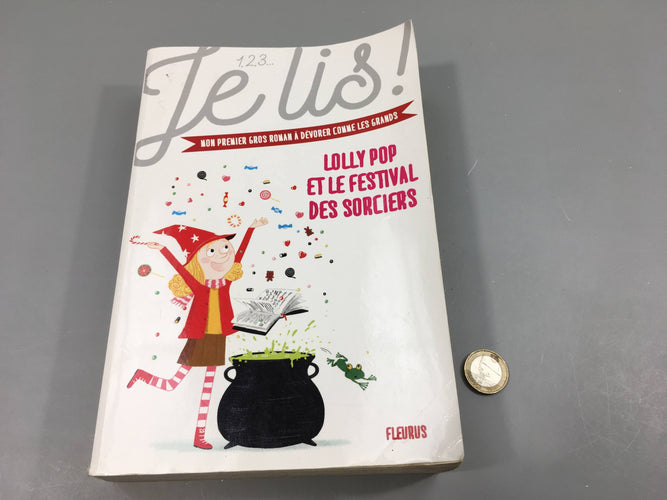 Lolly Pop et le festivales des sorciers 3 -Je lis!, moins cher chez Petit Kiwi