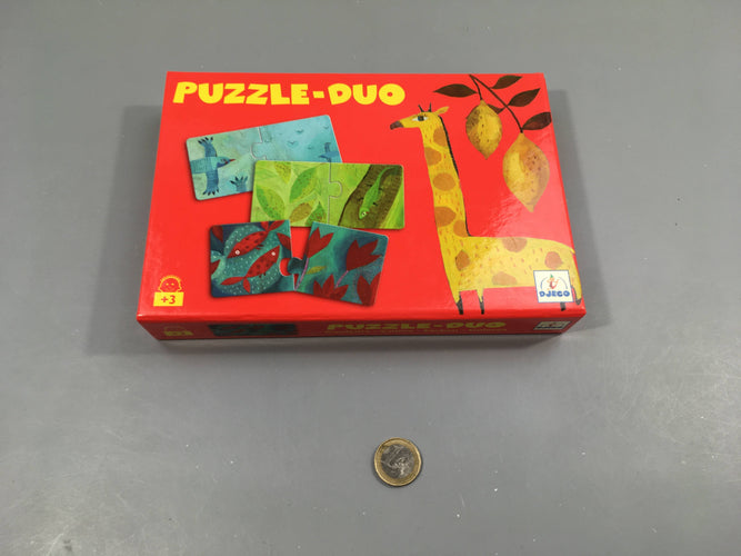 Puzzle-duo couleurs , +3a - complet, moins cher chez Petit Kiwi