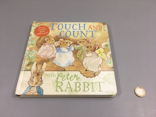 Touch and count with Peter Rabbit, moins cher chez Petit Kiwi