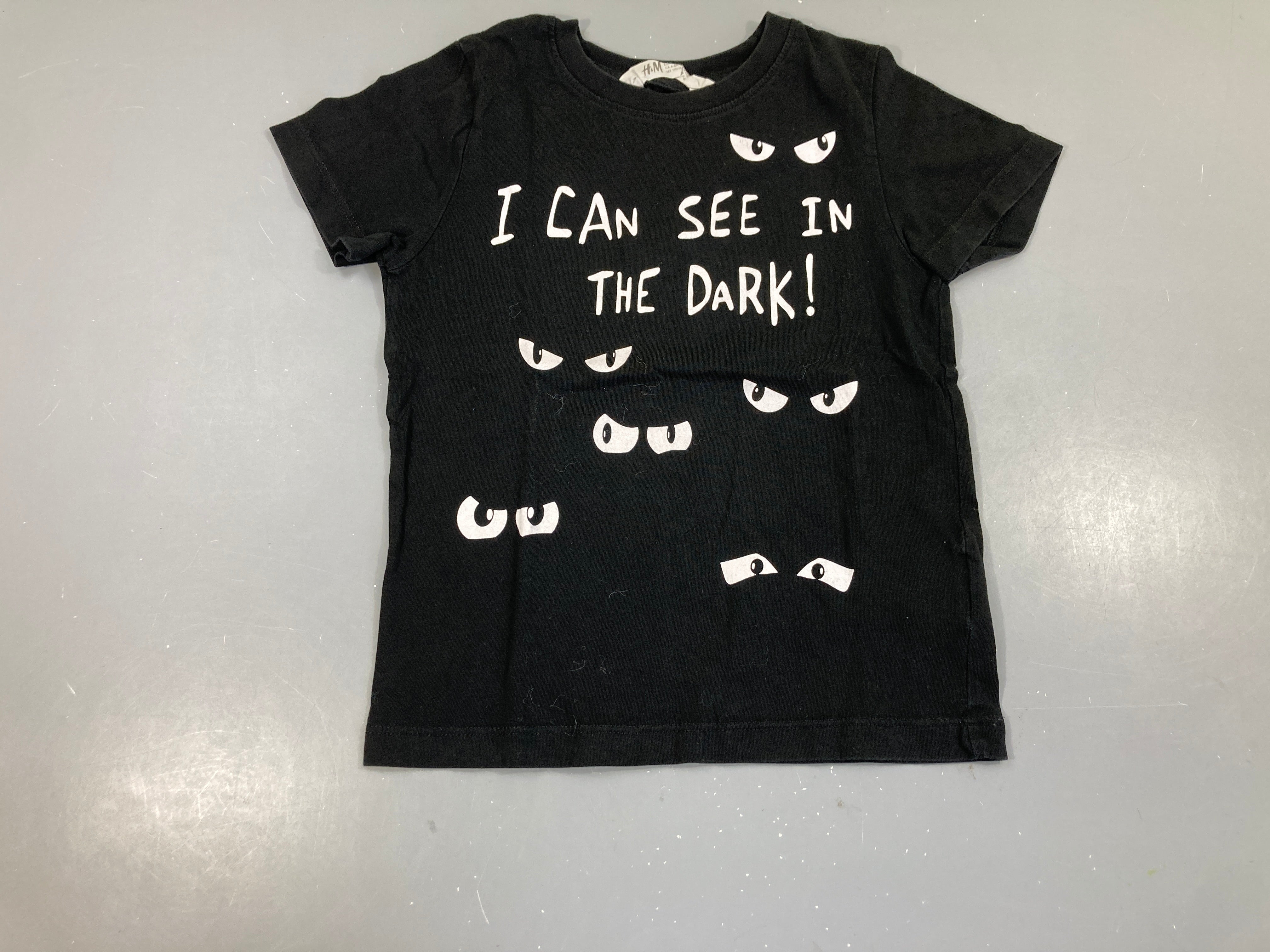 T-shirt m.c noir Yeux