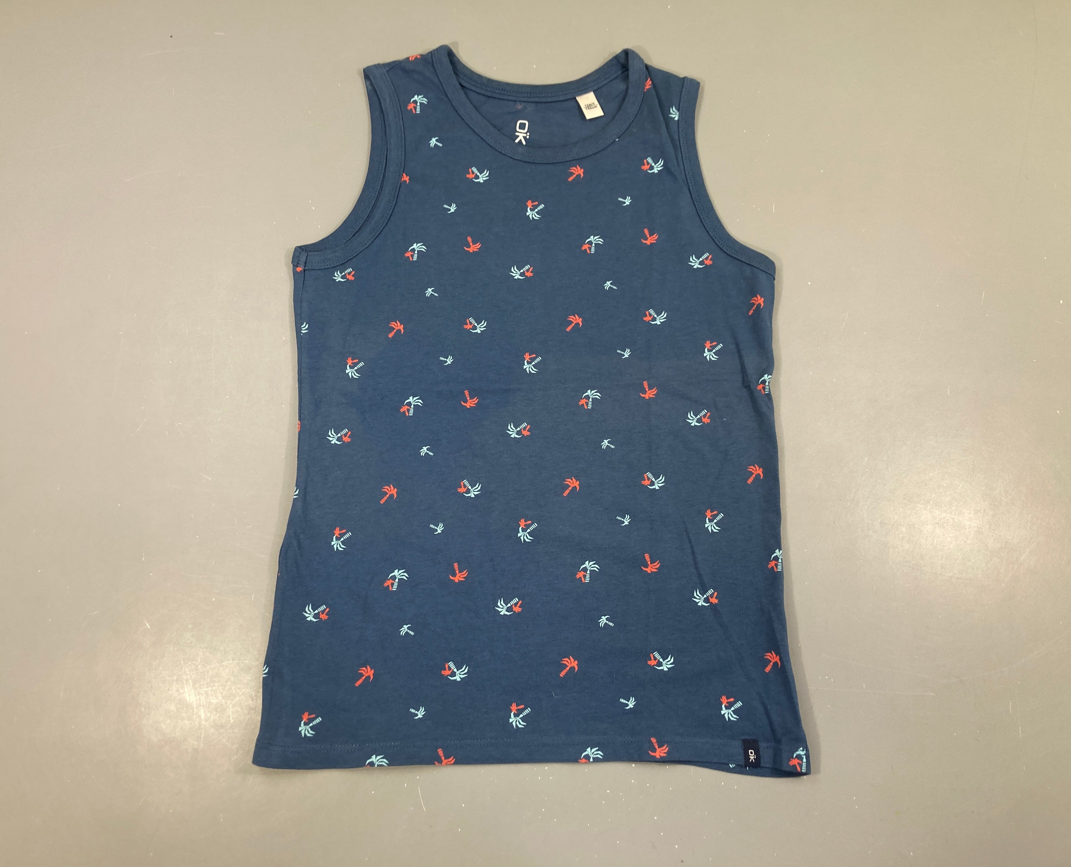 T-shirt s.m bleu Palmiers