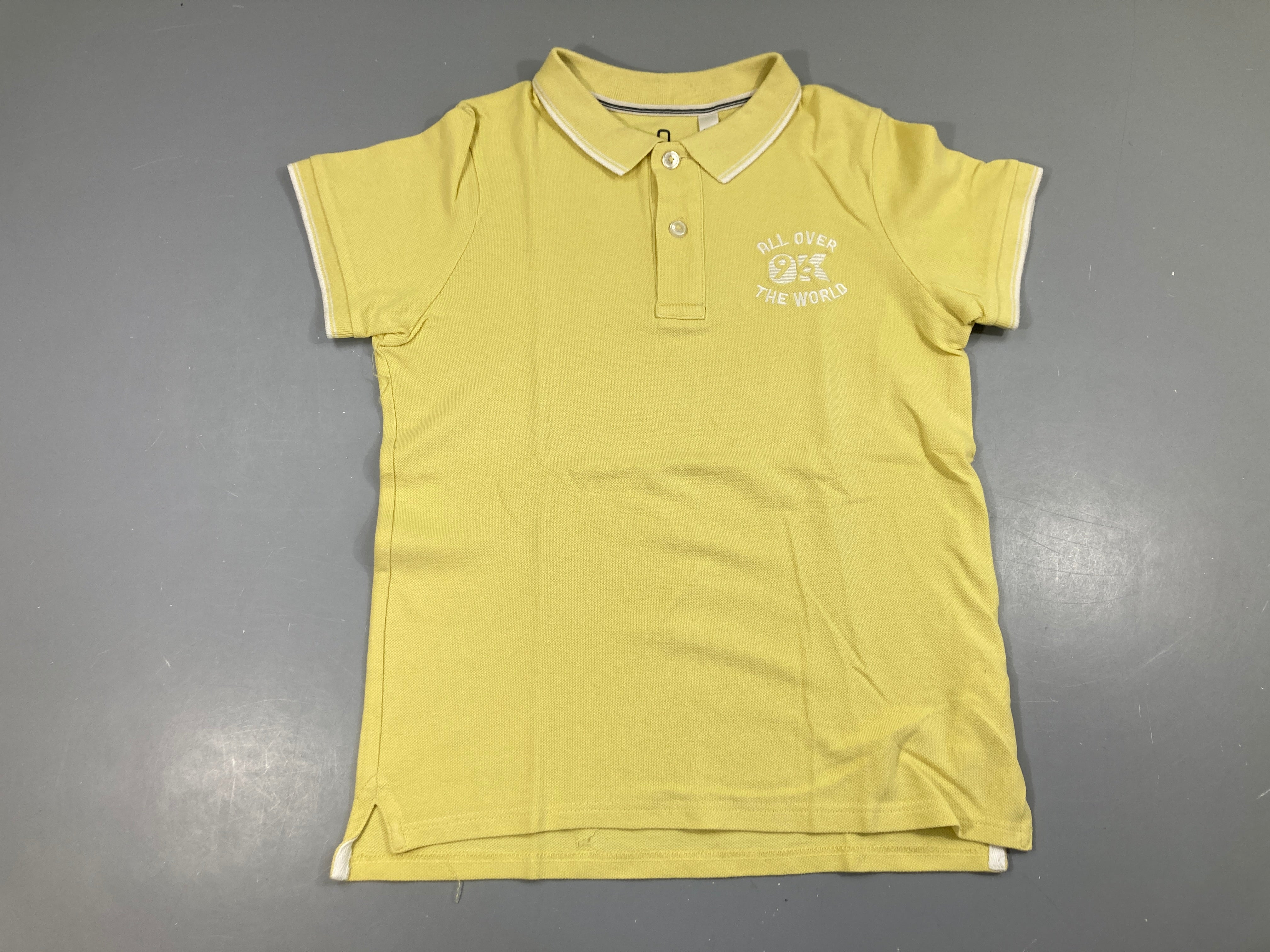 Polo m.c jaune All Over