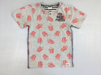 T-shirt m.c gris chiné popo corn, Sturdy