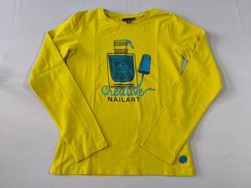 T-shirt m.l jaune vernis 