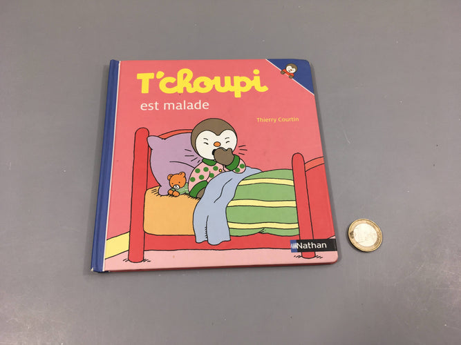 T'choupi est malade, moins cher chez Petit Kiwi