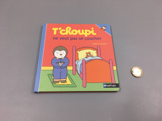 T'choupi ne veut pas se coucher, moins cher chez Petit Kiwi