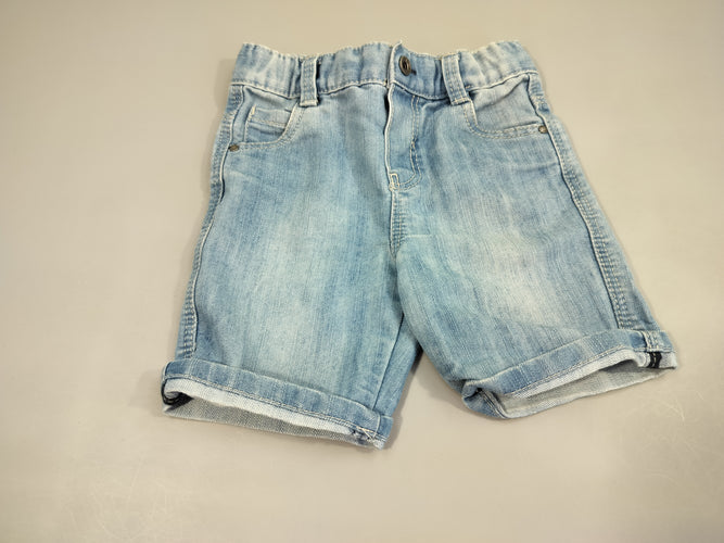 Short en jeans à revers, moins cher chez Petit Kiwi