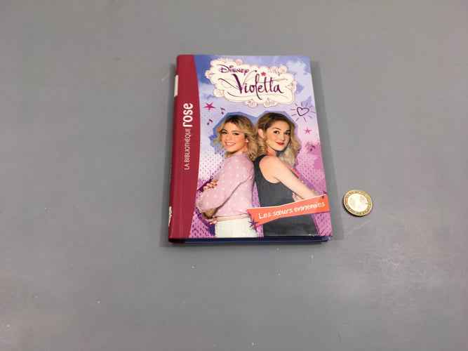 Violeta-Les soeurs ennemies-Bibliothèques rose 10-12a, moins cher chez Petit Kiwi