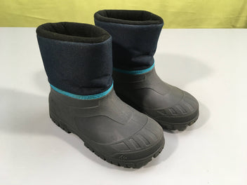 Bottes de neige gris/bleu-marine