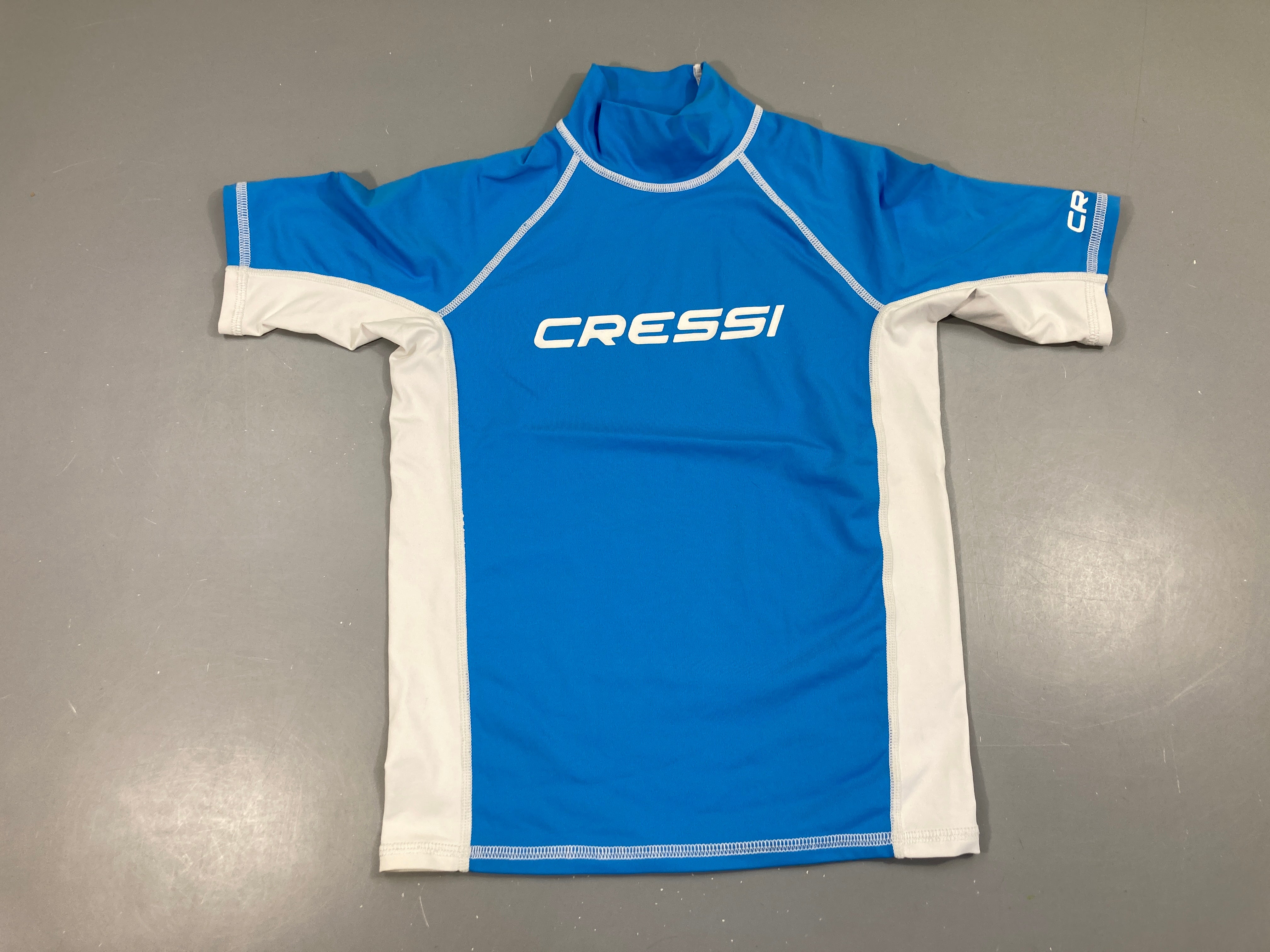 T-shirt m.c anti Uv bleu Cressi