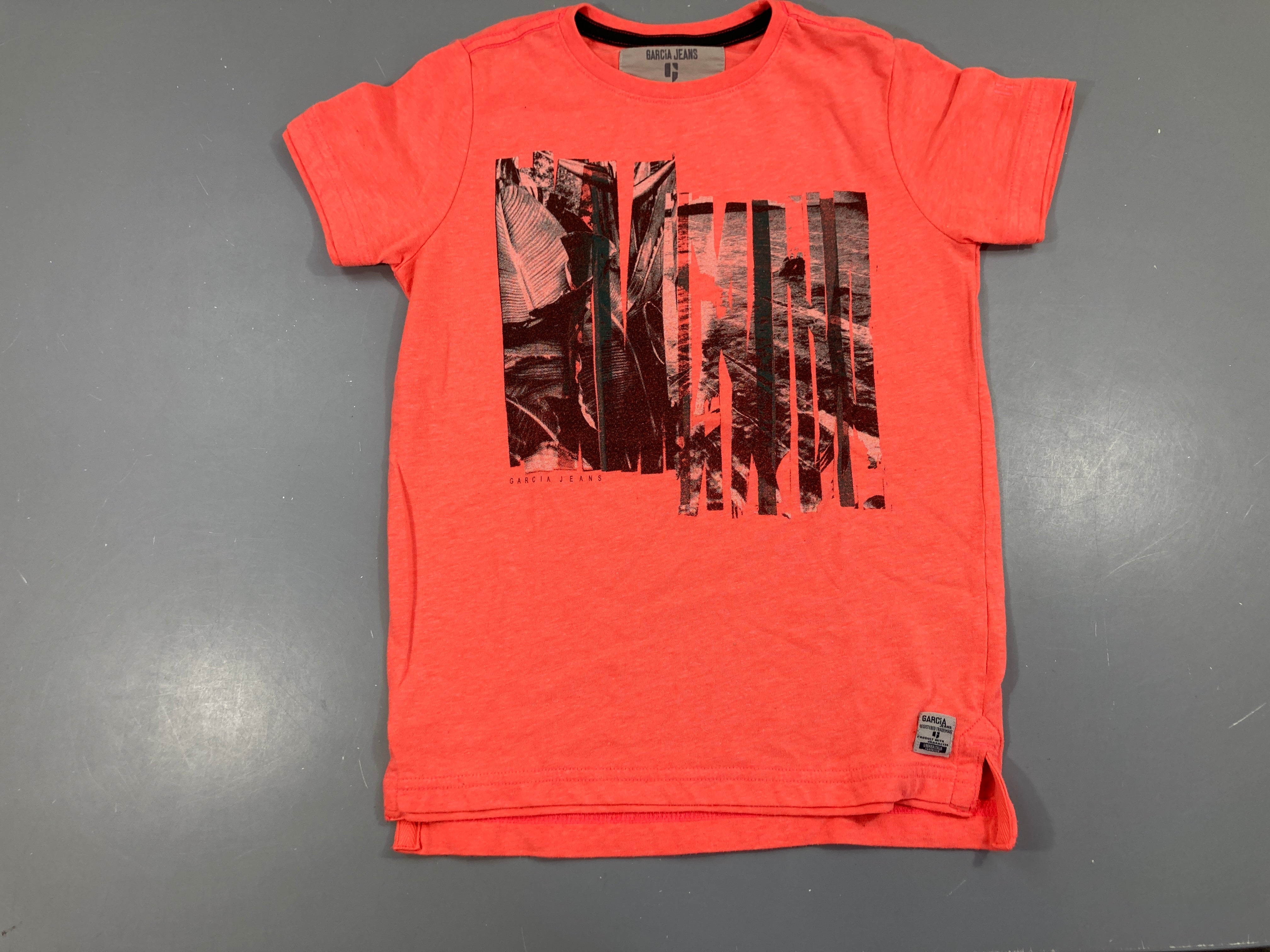 T-shirt m.c corail motifs-Bouloché