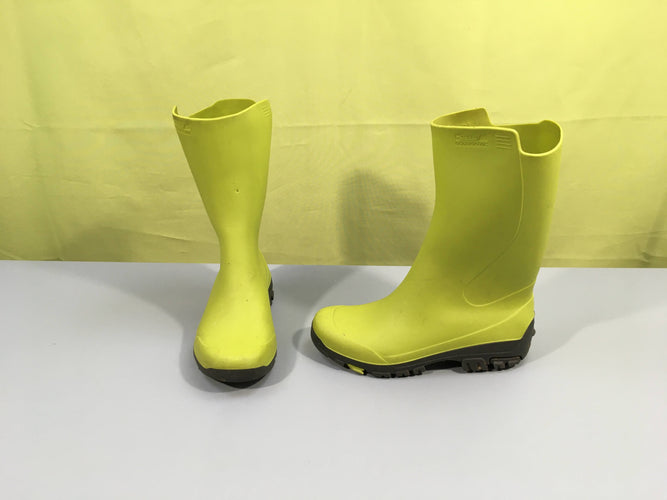 Bottes de pluie verte, Solognac 31-32, moins cher chez Petit Kiwi