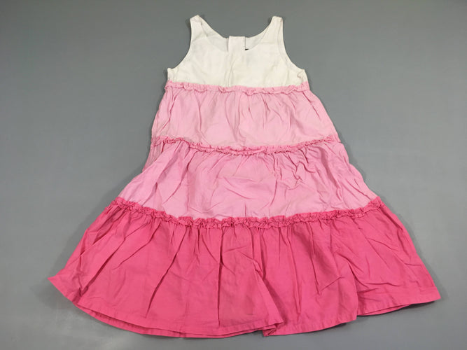 Robe s.m blanc/rose, moins cher chez Petit Kiwi