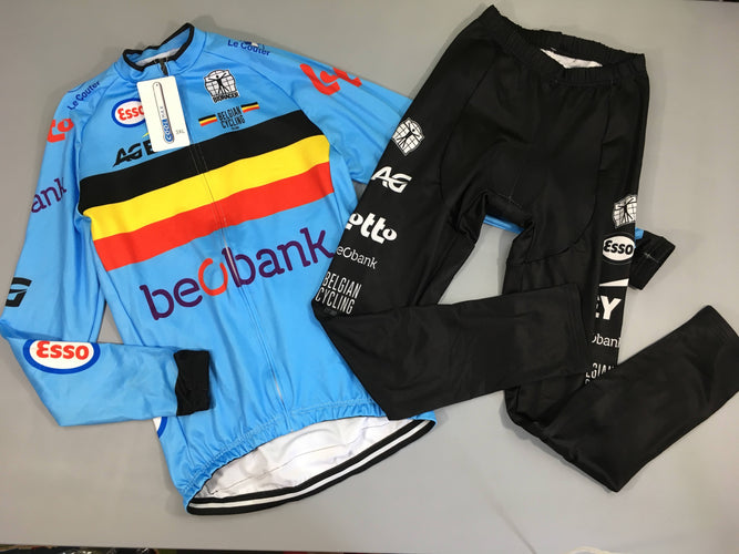 Maillot de cyclis.me, haut et bas, Bio Racer Belgian Cycling Coolmax Invistat 3XL, moins cher chez Petit Kiwi