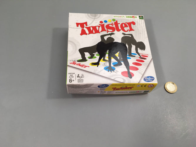 Twister +6a Hasbro - version mini Match, moins cher chez Petit Kiwi