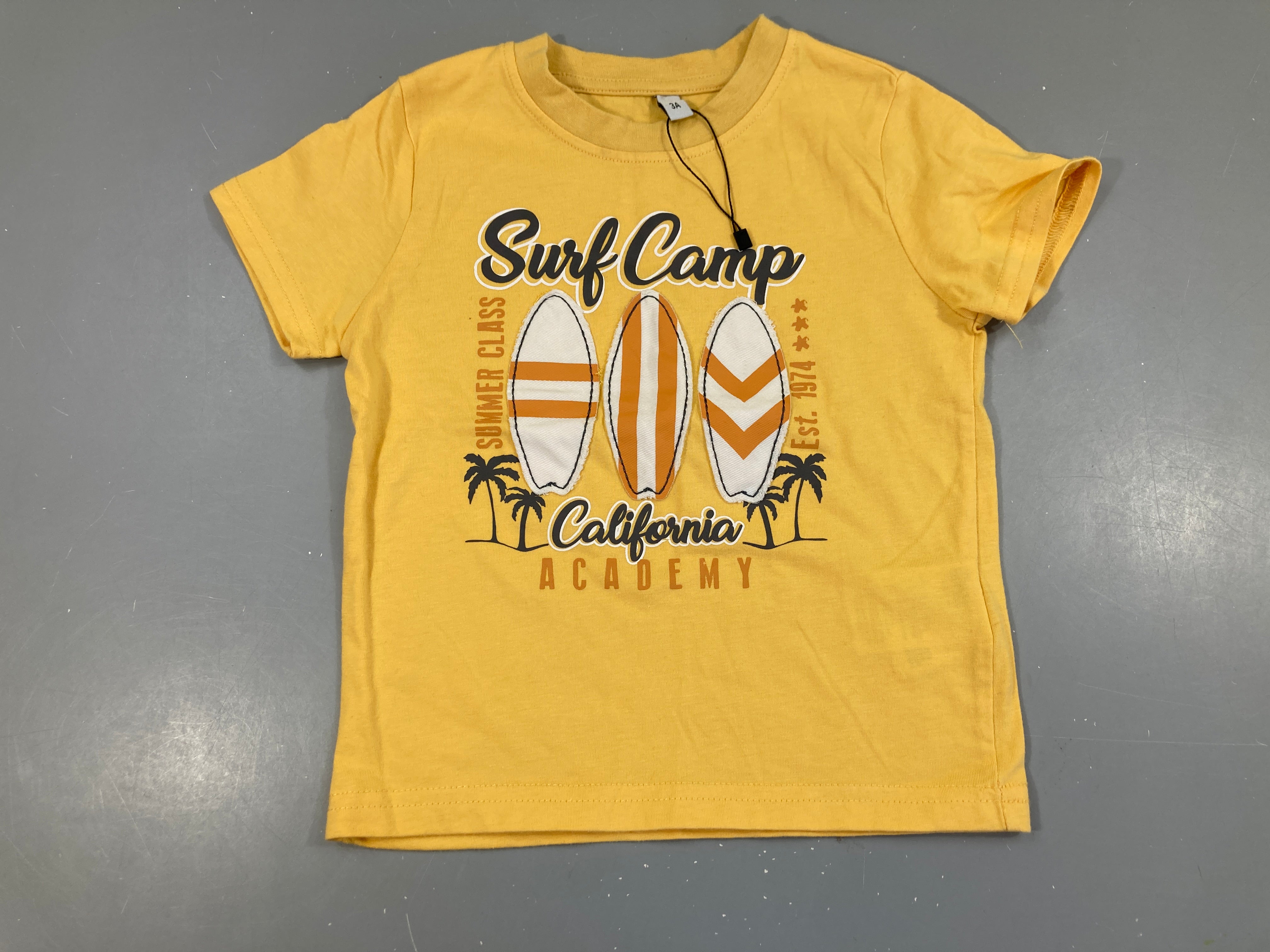 T-shirt m.c jaune Surf
