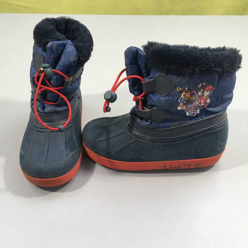 Bottes de neige bleues Paw Patrol à rafraichir, moins cher chez Petit Kiwi