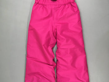 Pantalon de ski rose Wed'ze à bretelles amovibles