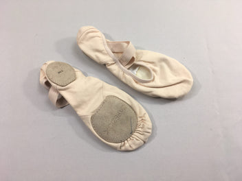 Chaussons de danses toile étirable 7,5M bi-semelles