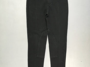 Pantalon d'équitation noir Fouganza