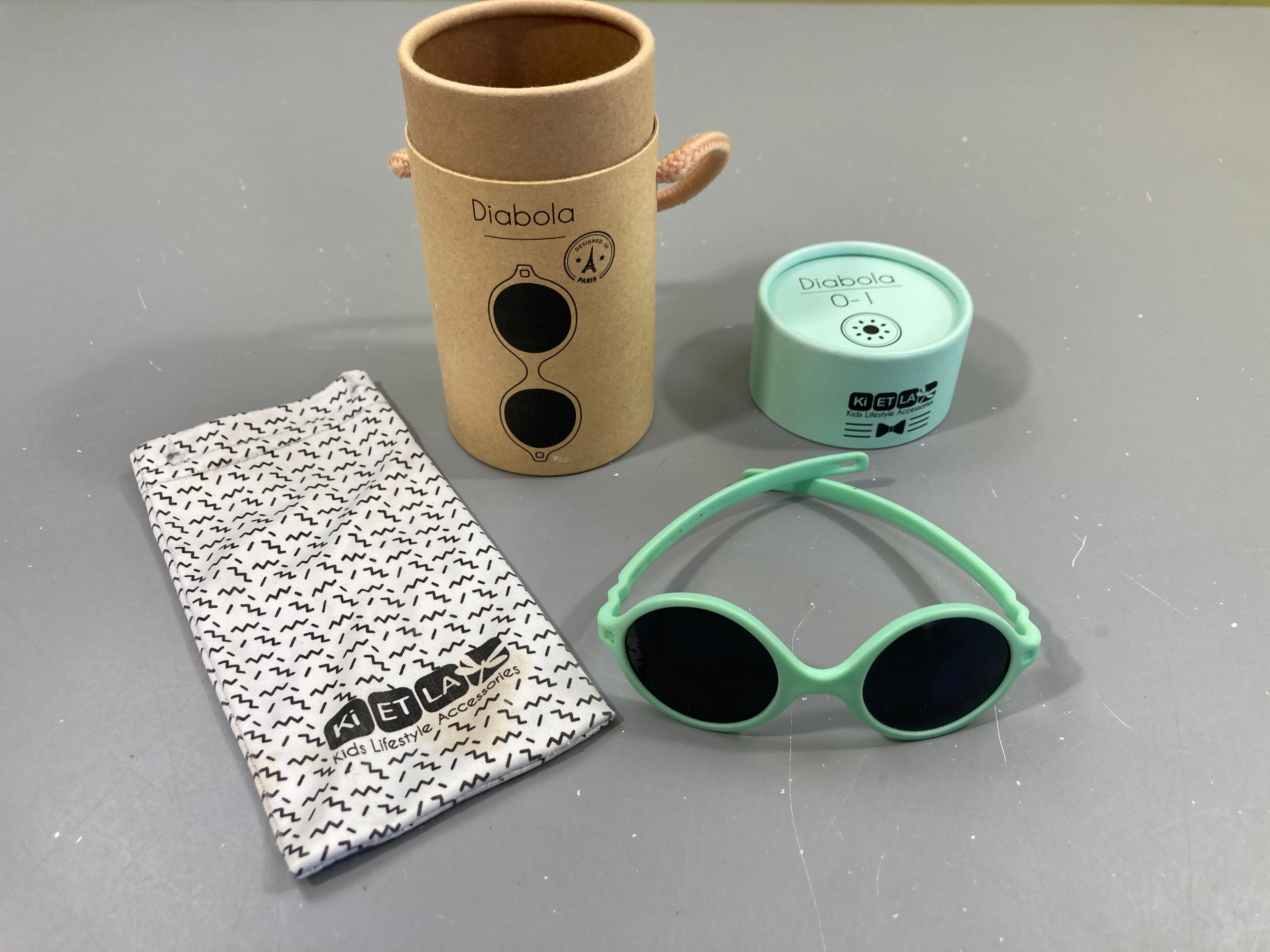 Lunettes de soleil KI ET LA Diabola 0-1a