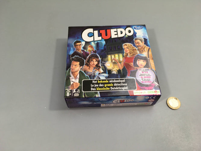 Cluedo +8a Hasbro - version mini Match, moins cher chez Petit Kiwi