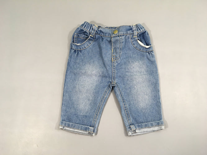 Jeans à revers, moins cher chez Petit Kiwi