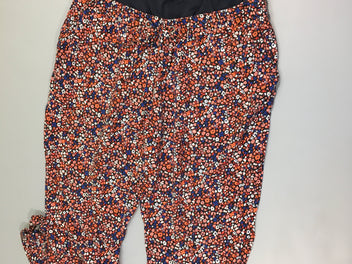 Pantalon fluide fleurs