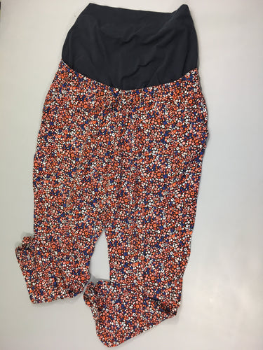 Pantalon fluide fleurs, moins cher chez Petit Kiwi