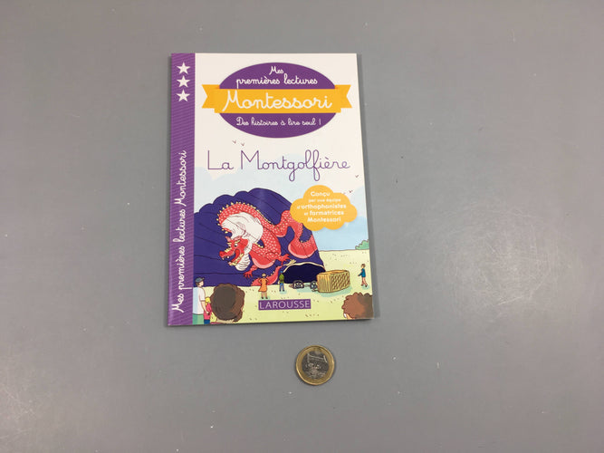 La mongolfière-Mes premières lectures Montessori, moins cher chez Petit Kiwi