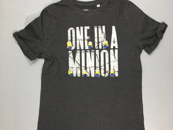 T-shirt m.c gris foncé Minion