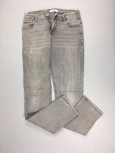 Jeans gris, moins cher chez Petit Kiwi