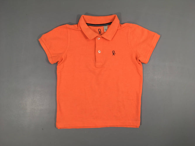 Polo m.c orange OK, moins cher chez Petit Kiwi