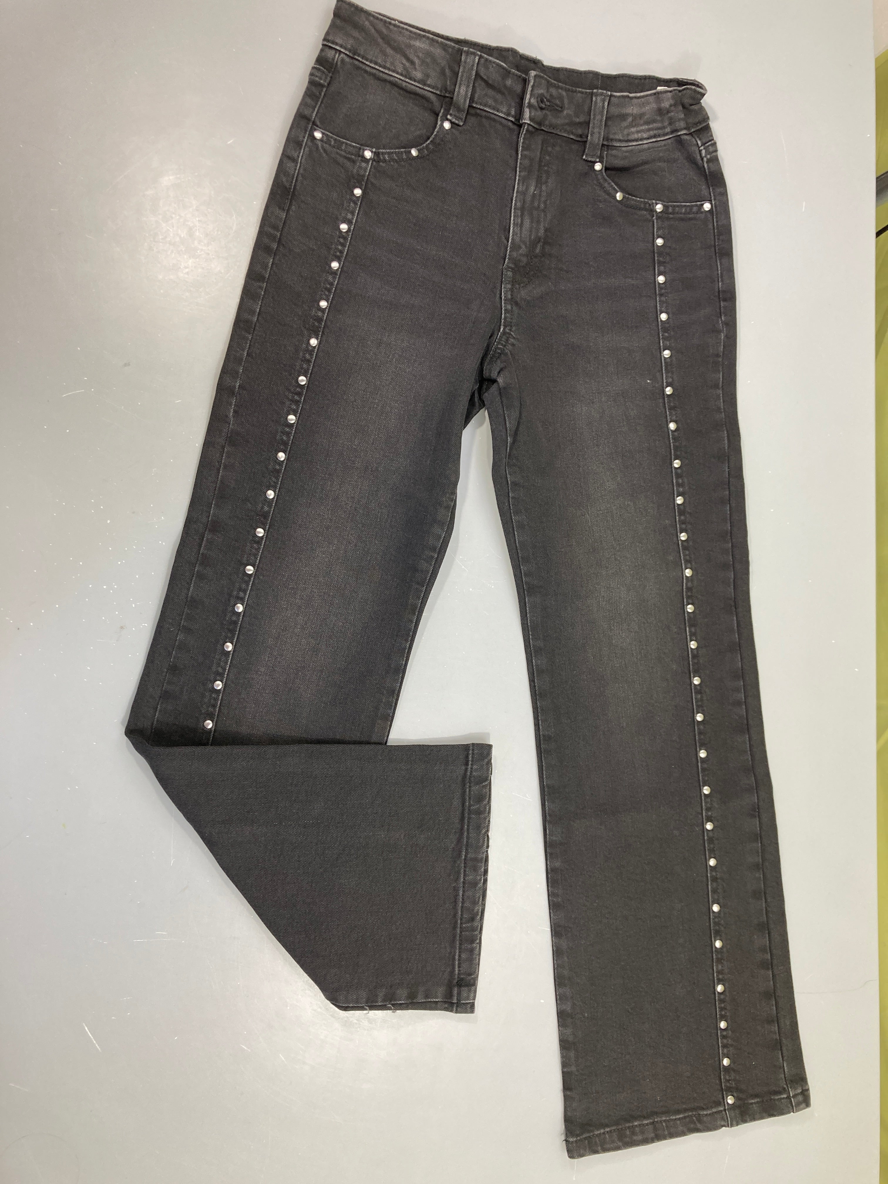 Jeans noir clous