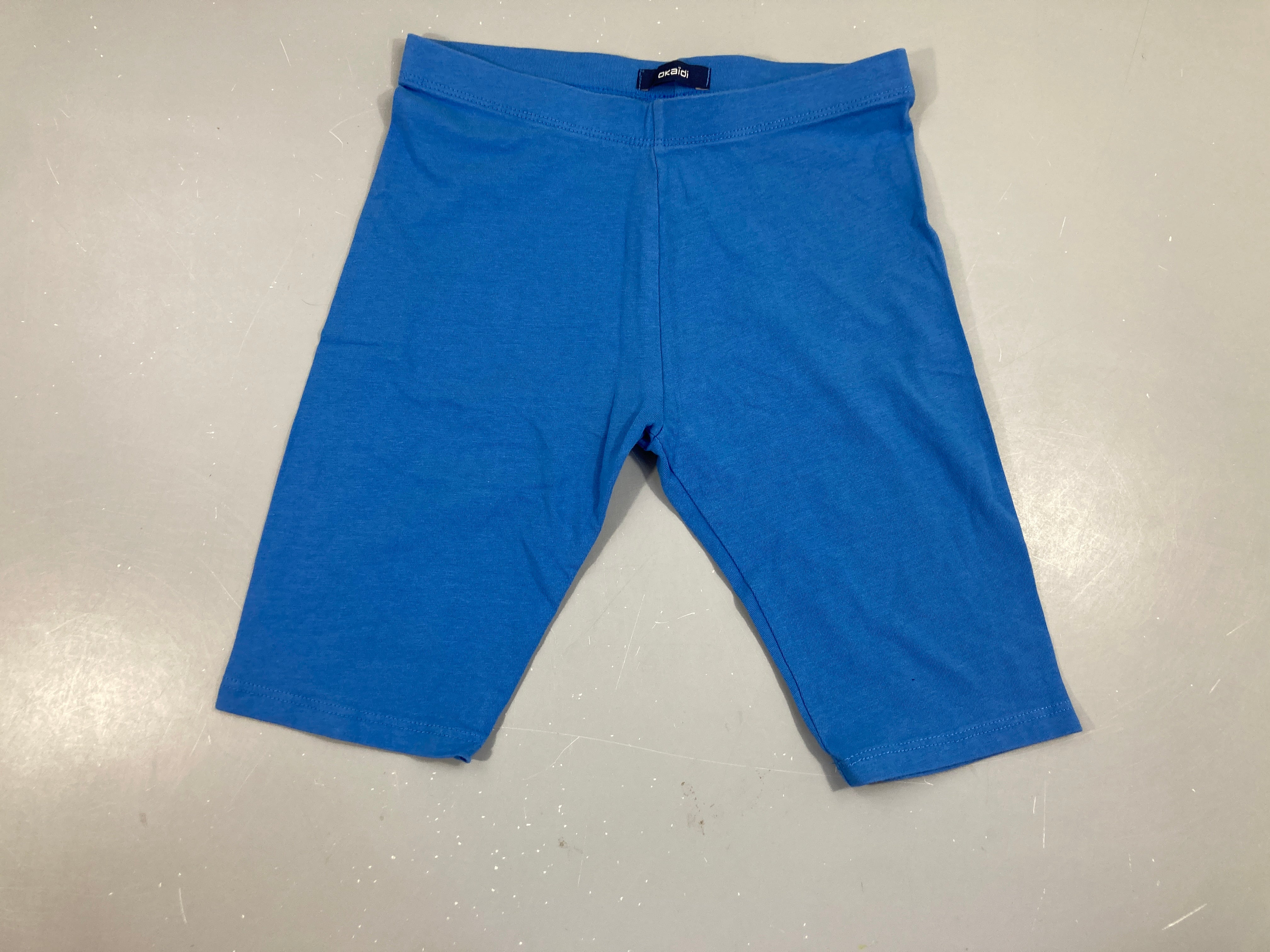Legging short bleu