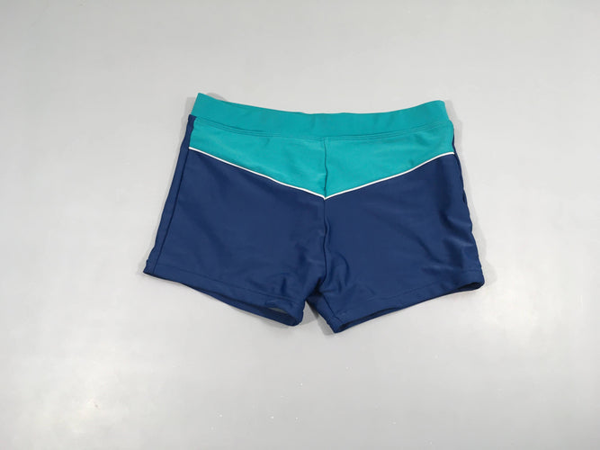 Maillot boxer bleu-vert, moins cher chez Petit Kiwi