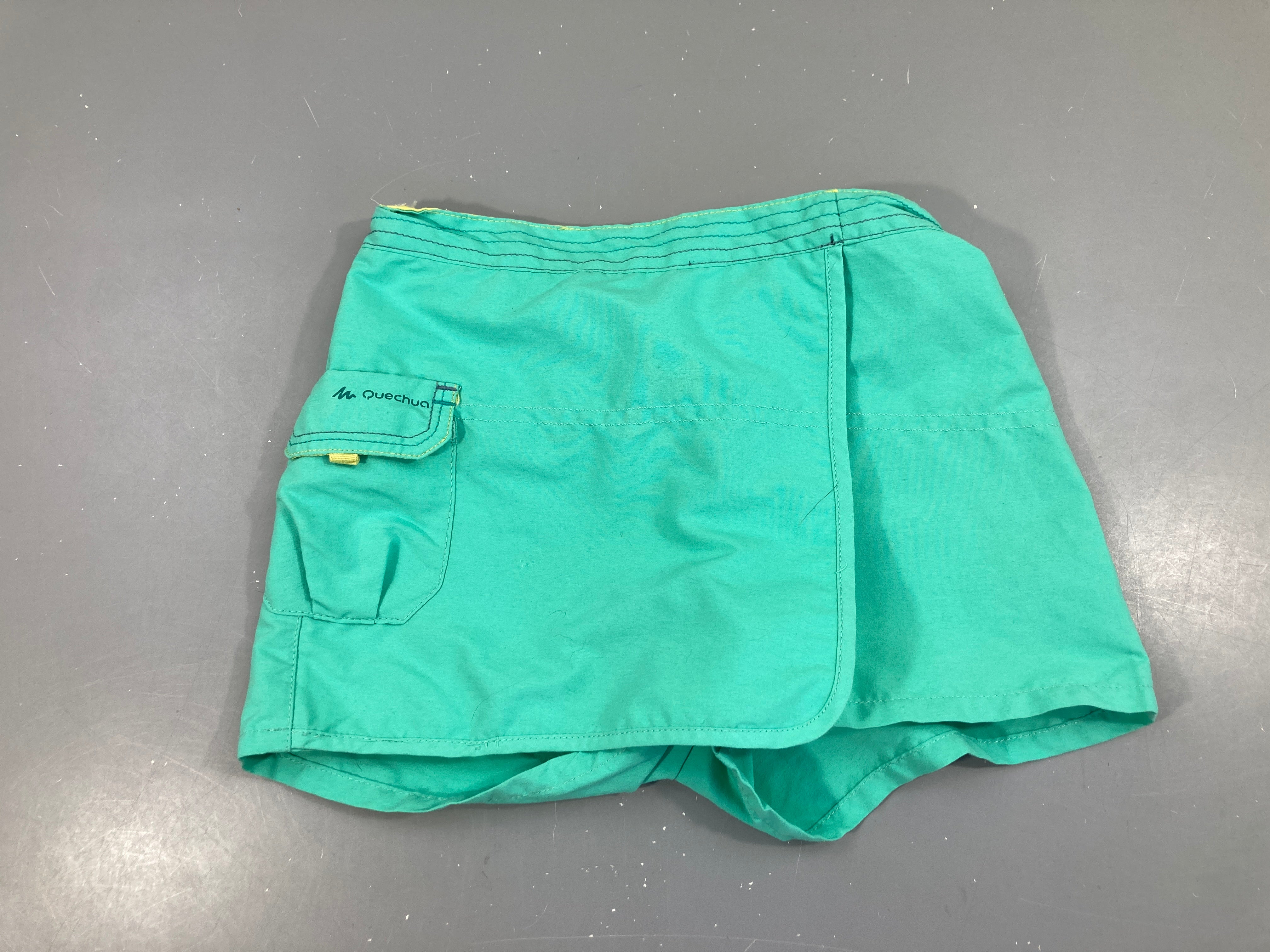 Short-jupe turquoise