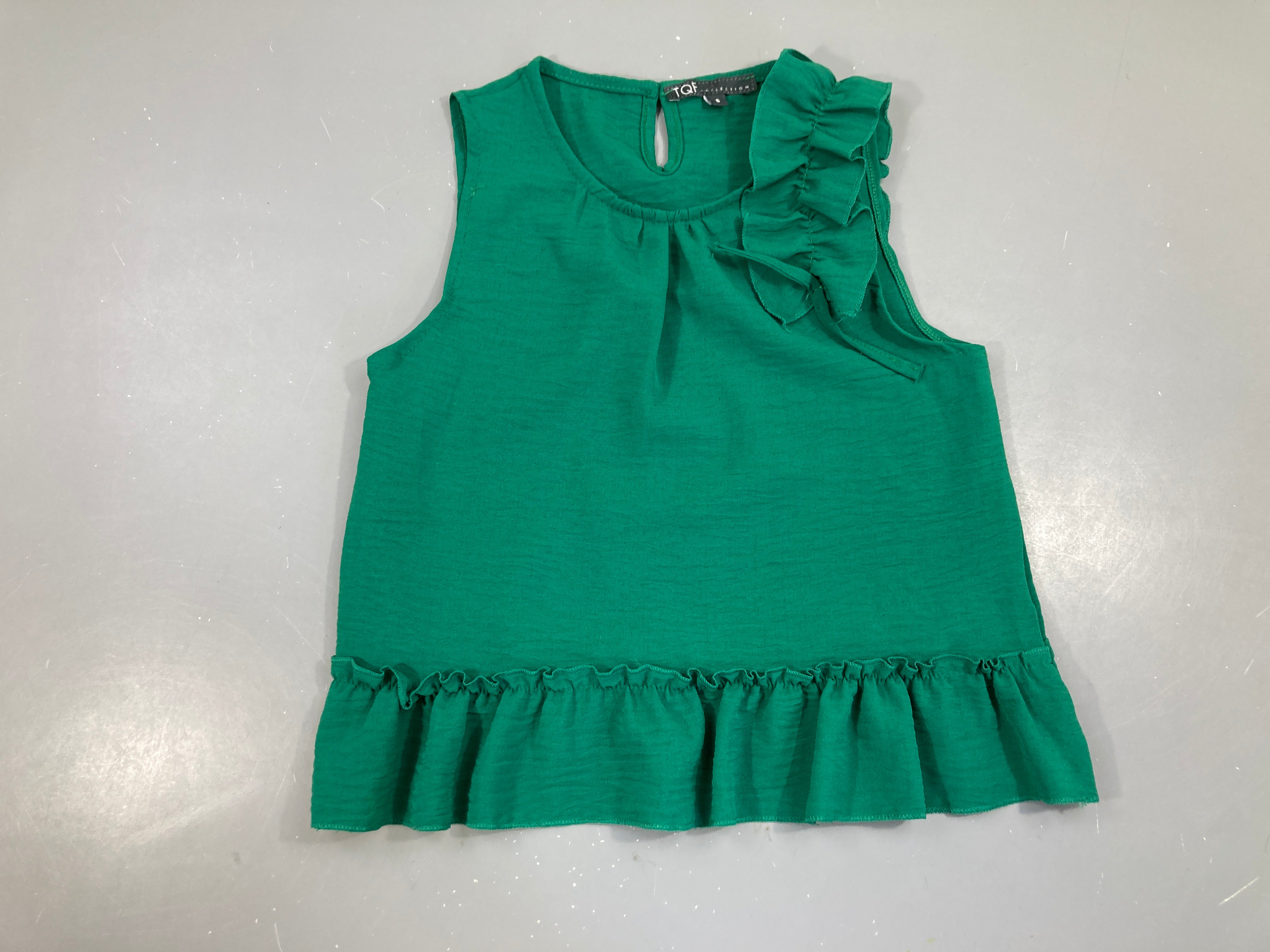 Blouse fluide verte